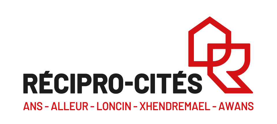 Logo Récipro-Cités — Ans, Alleur, Loncin, Xhendremael et Awans